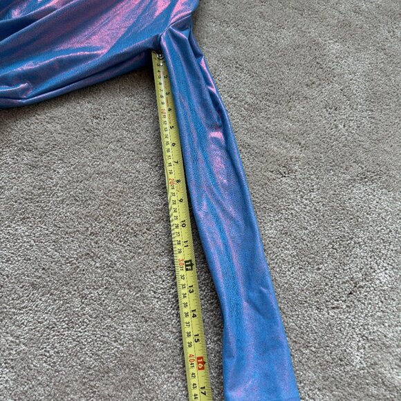 HIRO GATO Mystique Metallic Spandex Leotard L LARGE BRAND NEW LIMITED L@@K - Picture 8 of 12